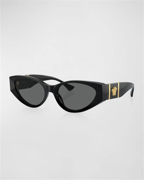 Versace Medusa Beveled Acetate Cat